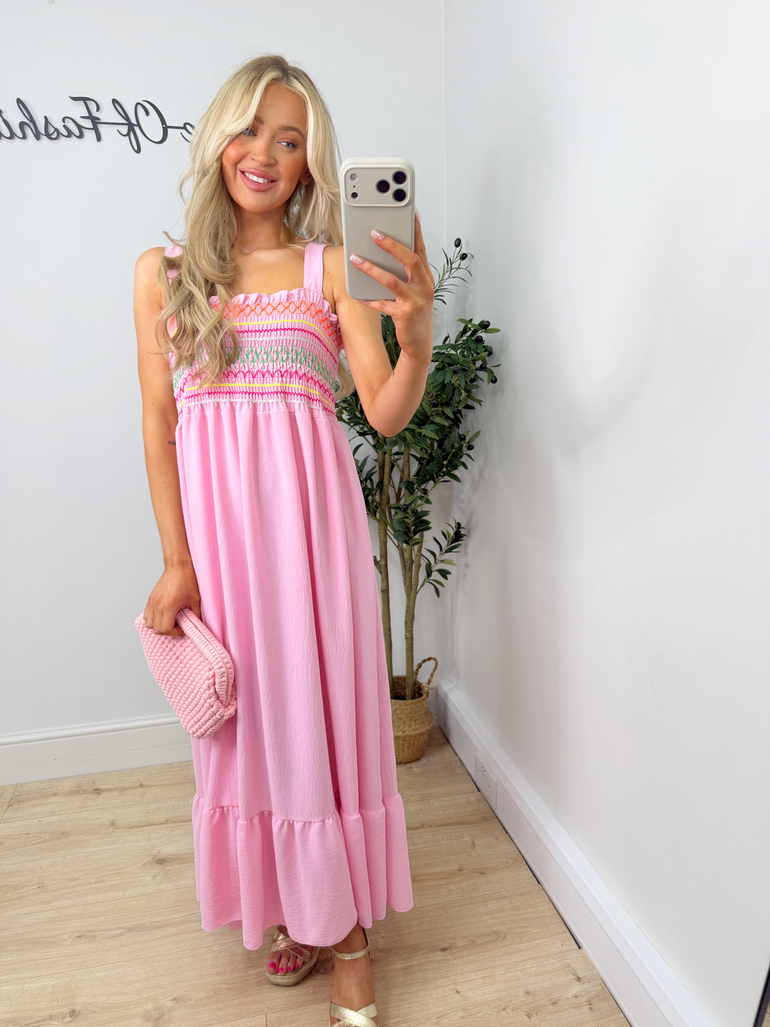 Kate Dress - Baby Pink