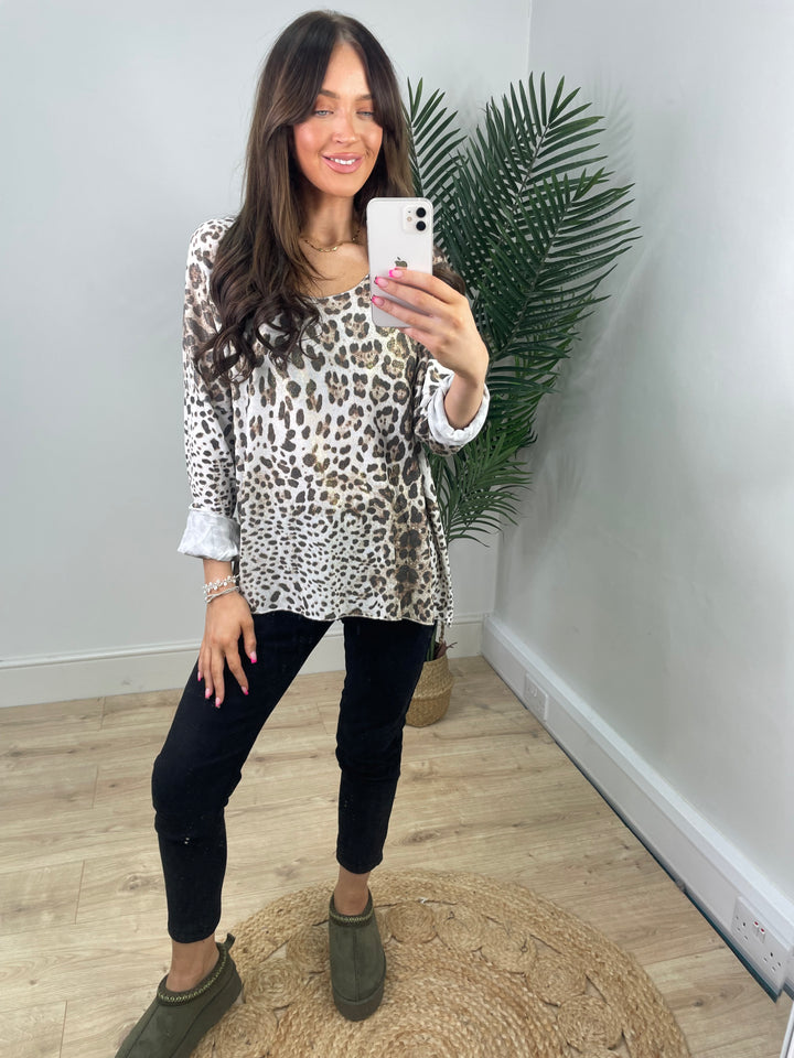 Zoe Leopard Knit