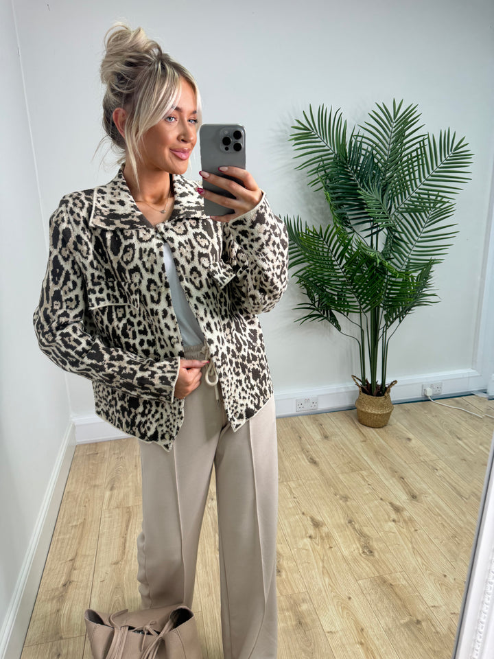 Bonnie Leopard Jacket