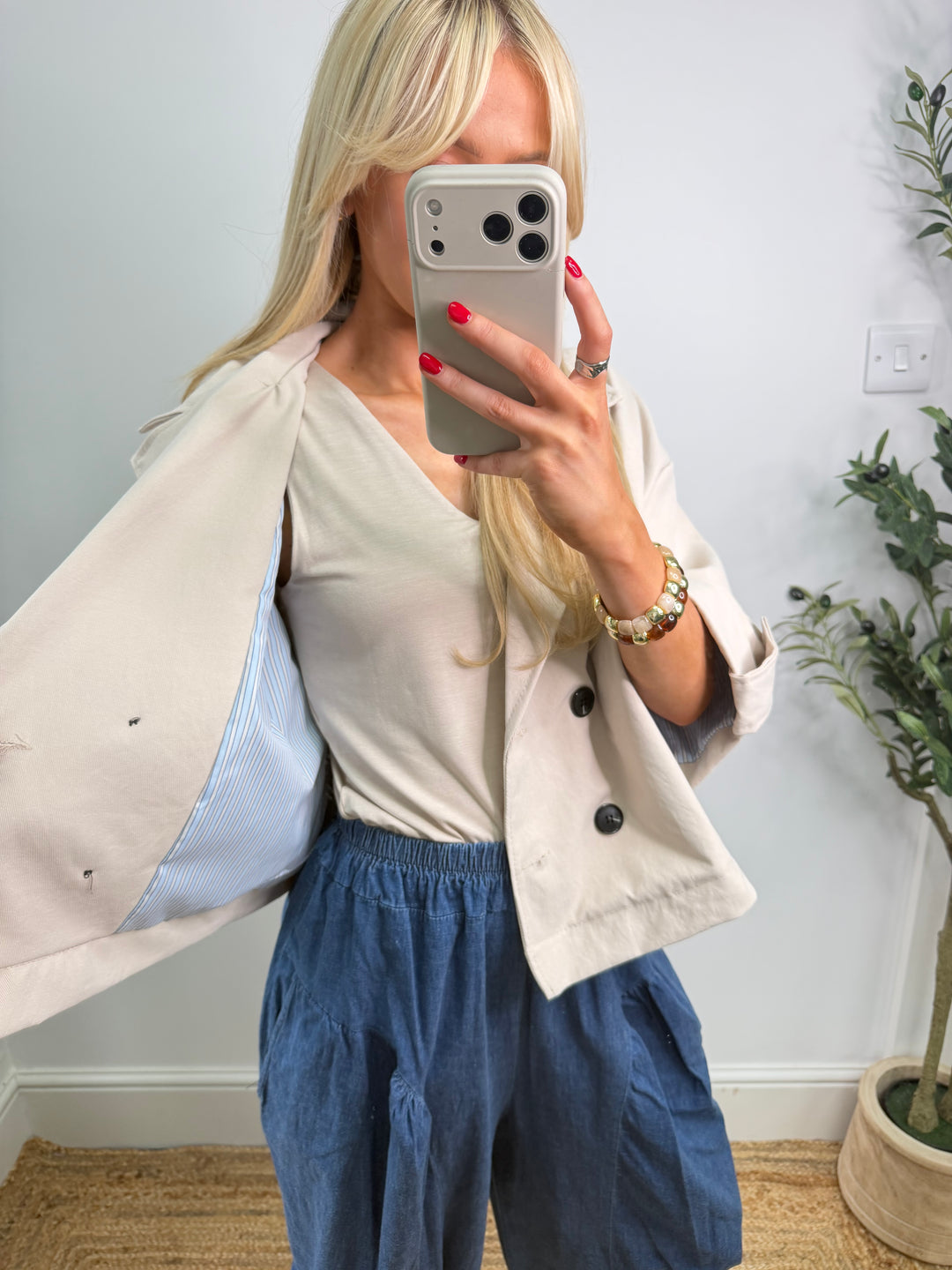 Bertie Jacket - Cream