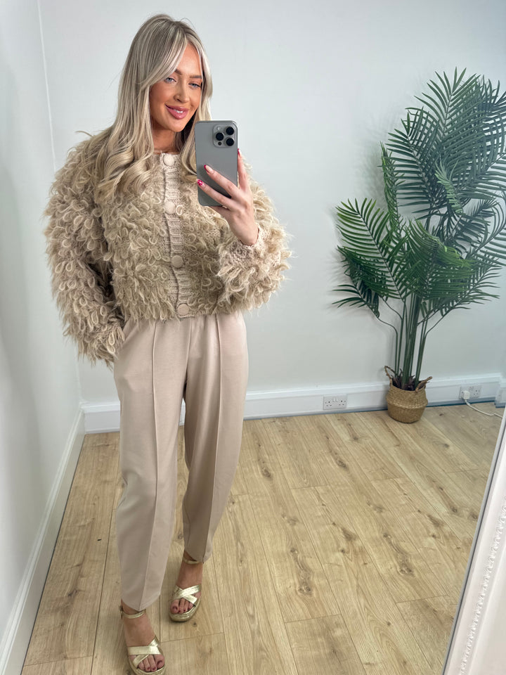 Tuscany Cardigan - Beige