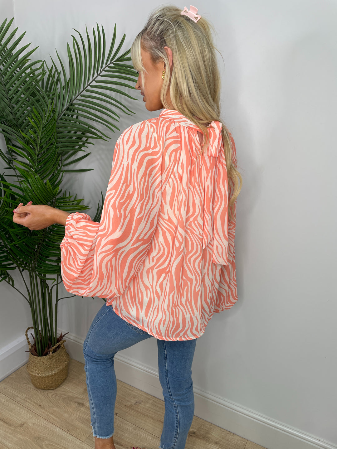 Karlee Blouse - Coral