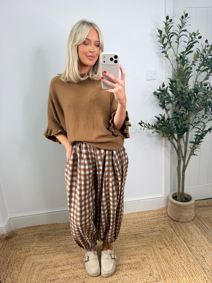 Jess Knit - Tan