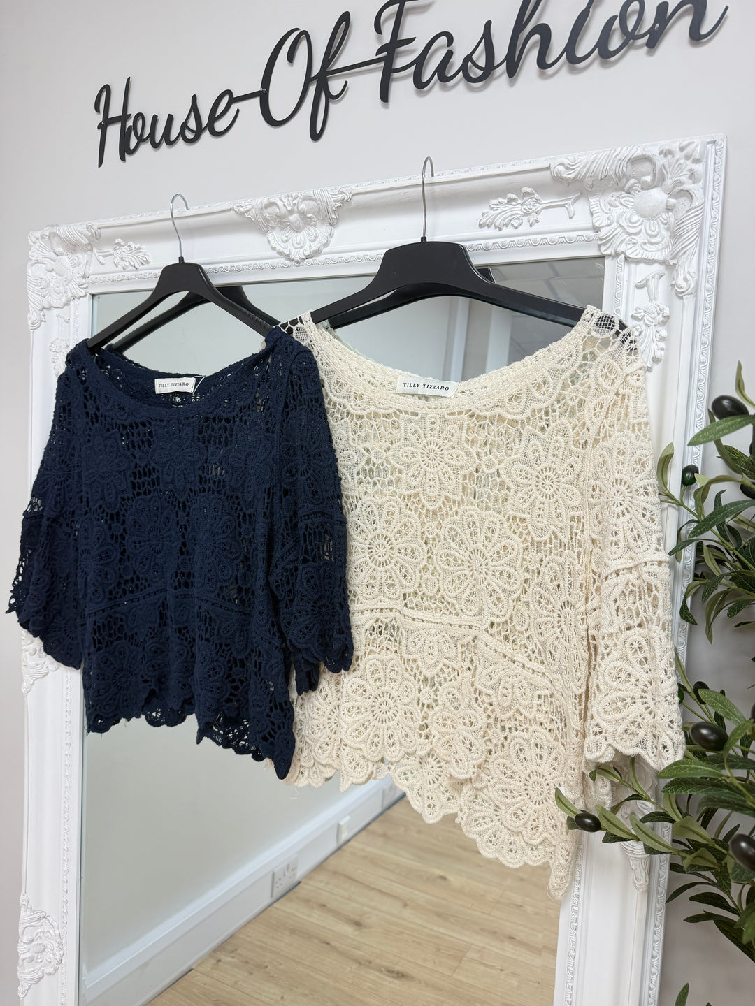 Flower Crochet Top