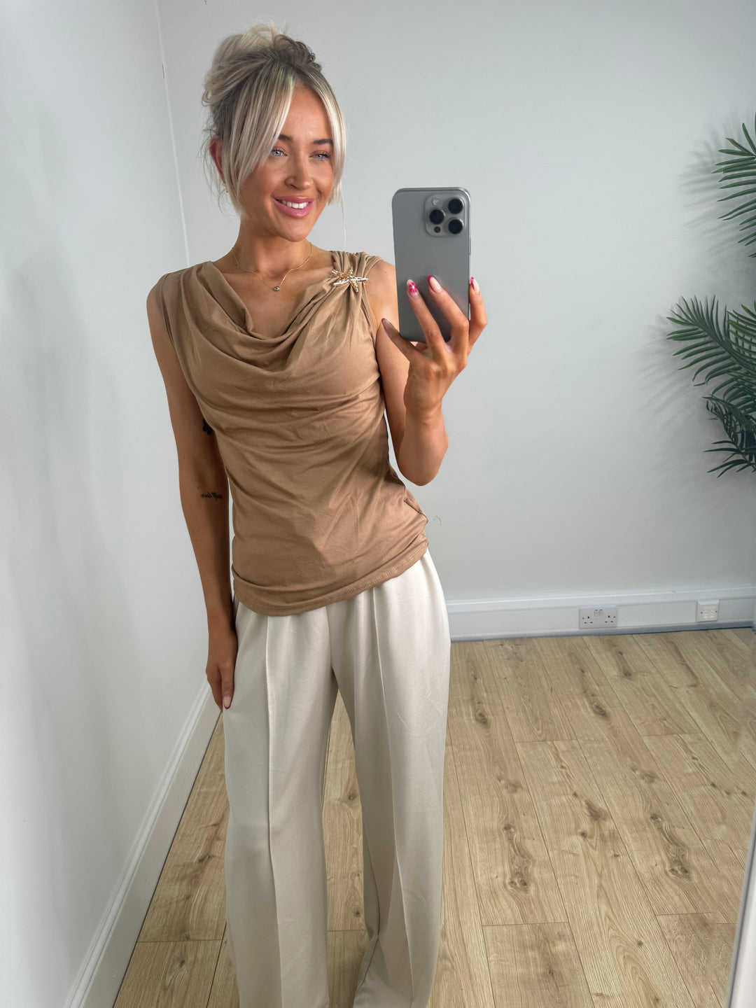 Starfish Top - Camel