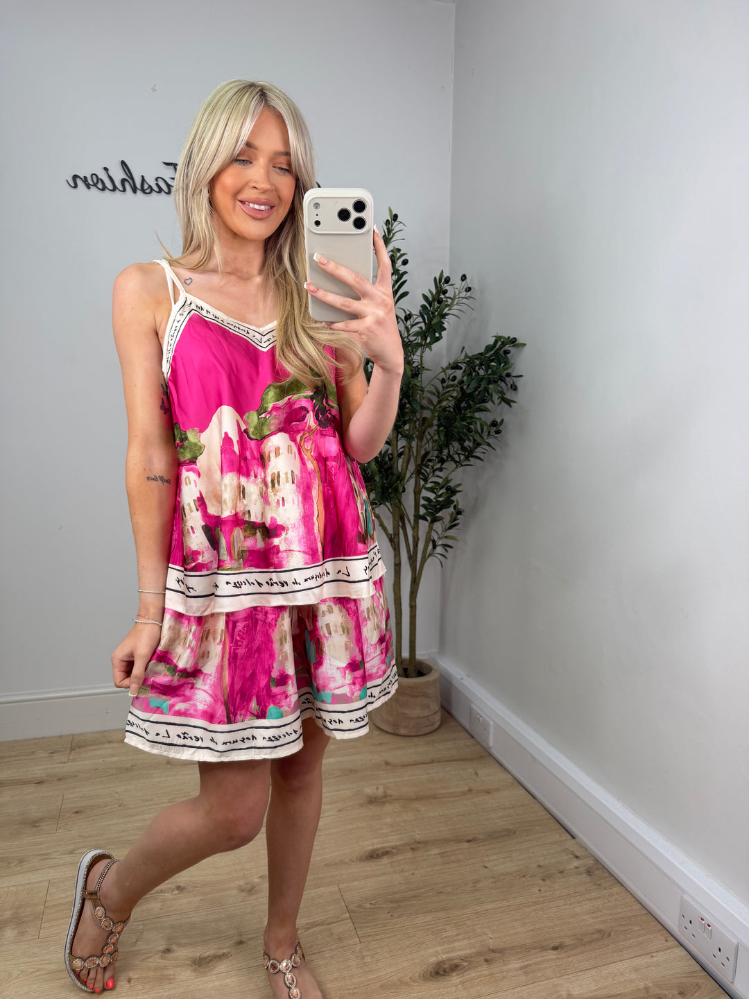 City Cami Top - Pink
