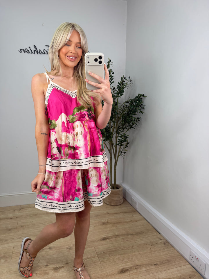 City Cami Top - Pink