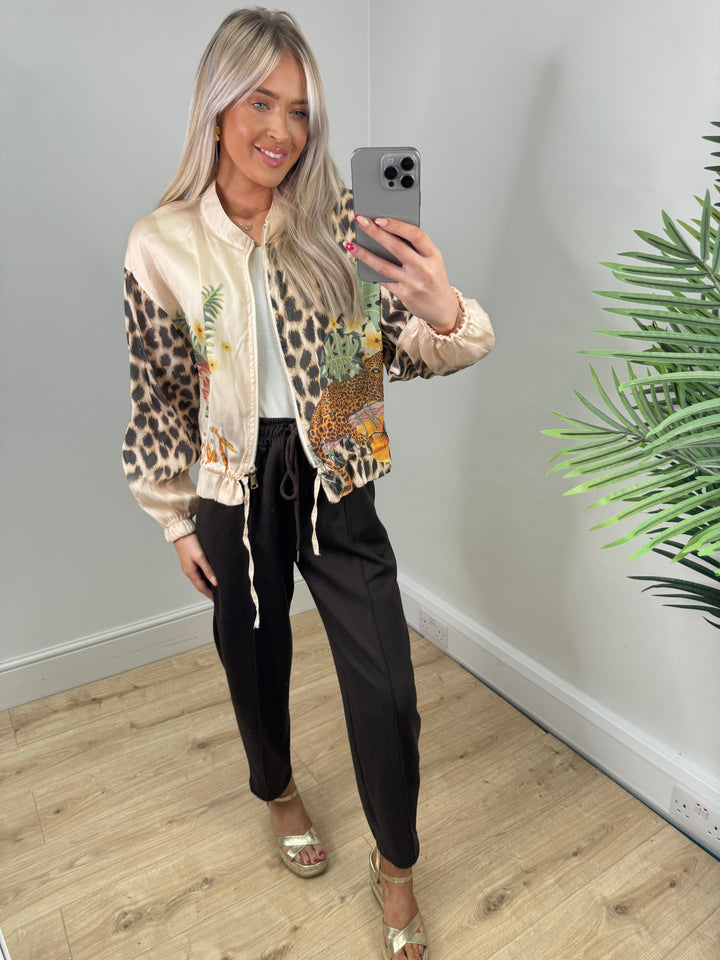 Jungle Bomber Jacket - Cream