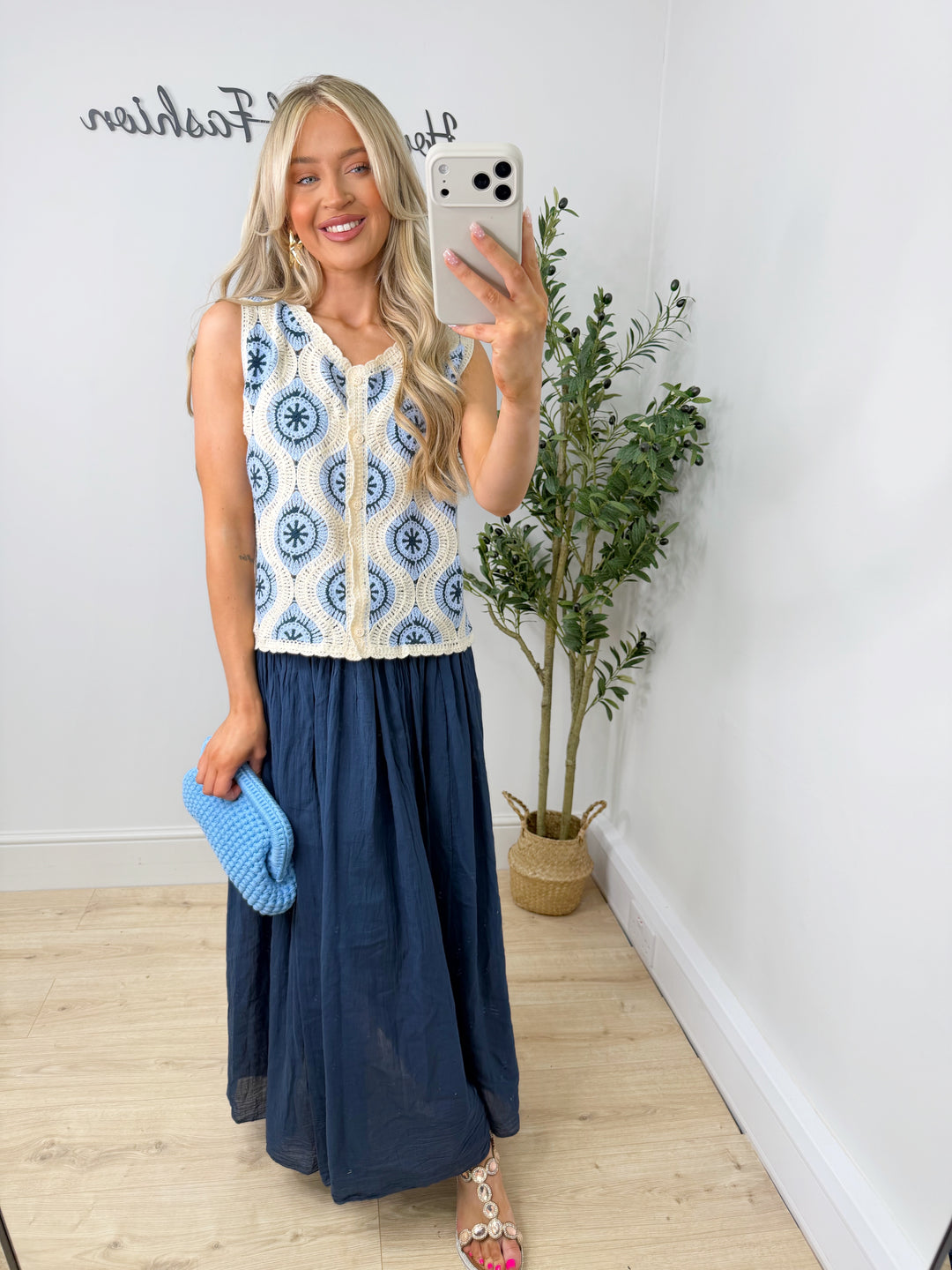 Devon Top - Blue