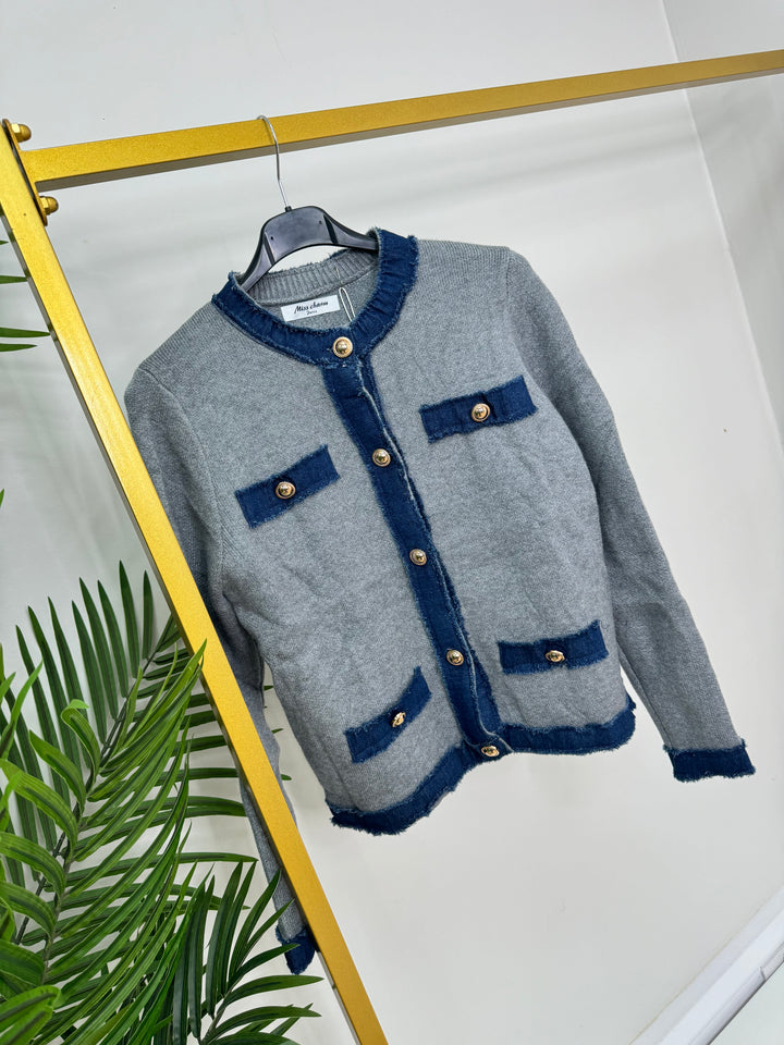 Freya Plain Jacket - Grey