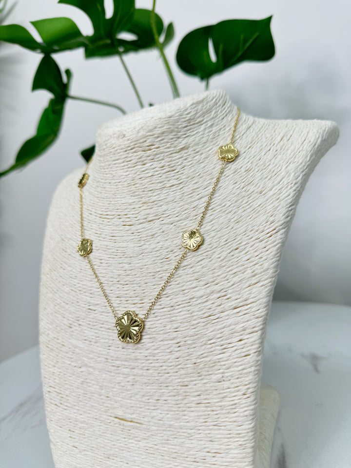 Clover Necklace - Gold