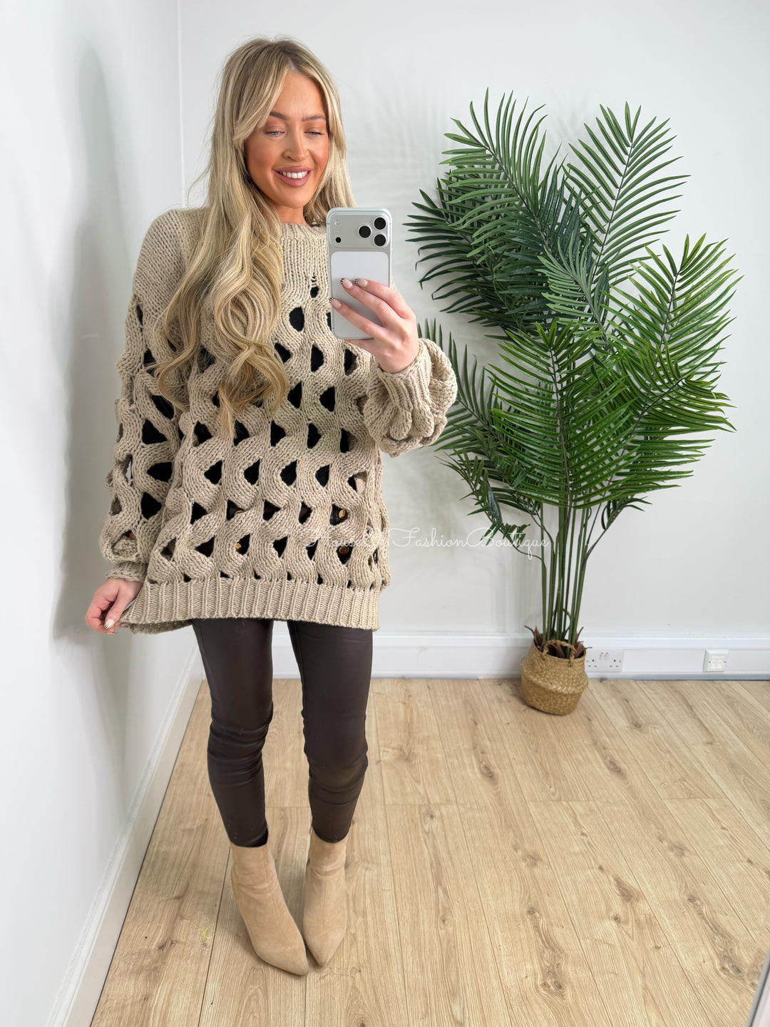 Mabel Knit - Beige