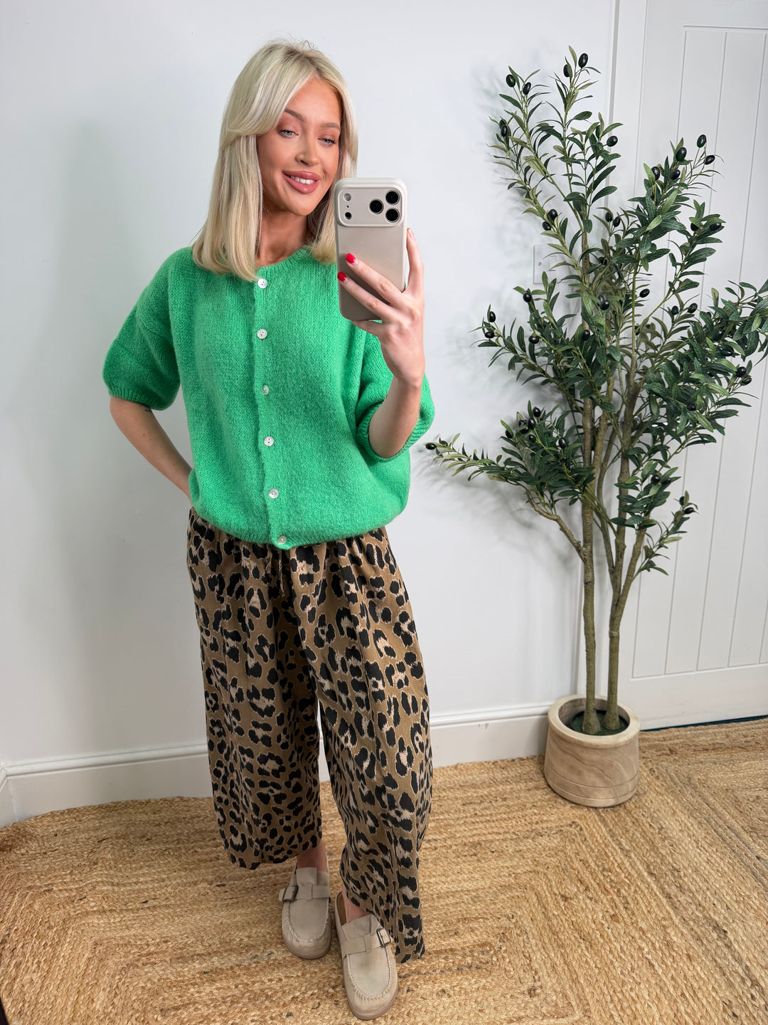 Kassia Cardigan - Shamrock