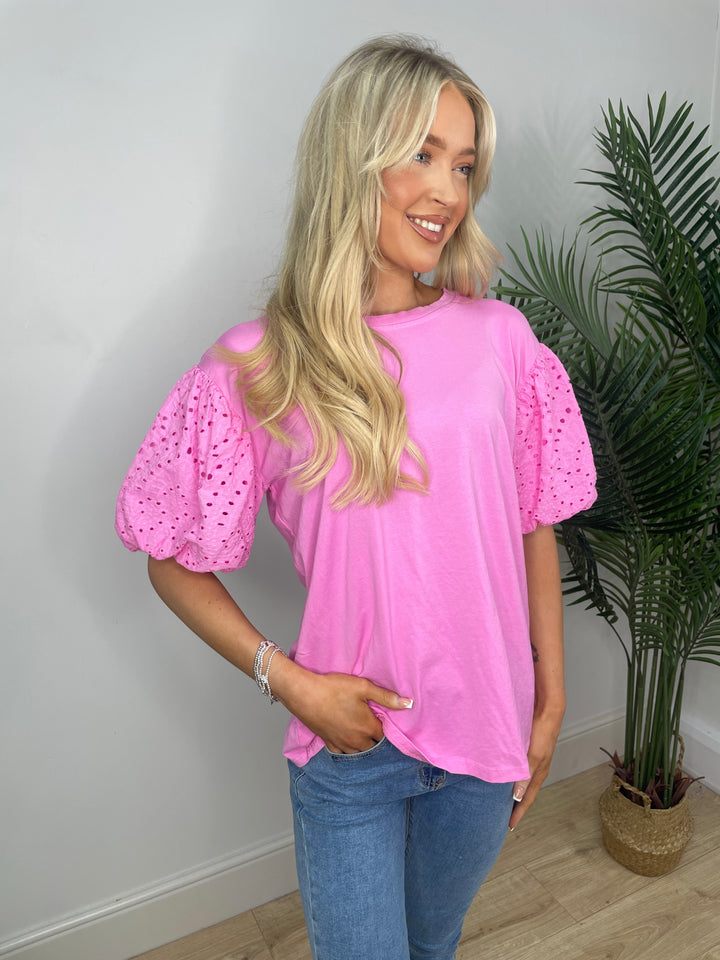 Kiera Tshirt - Candy Pink