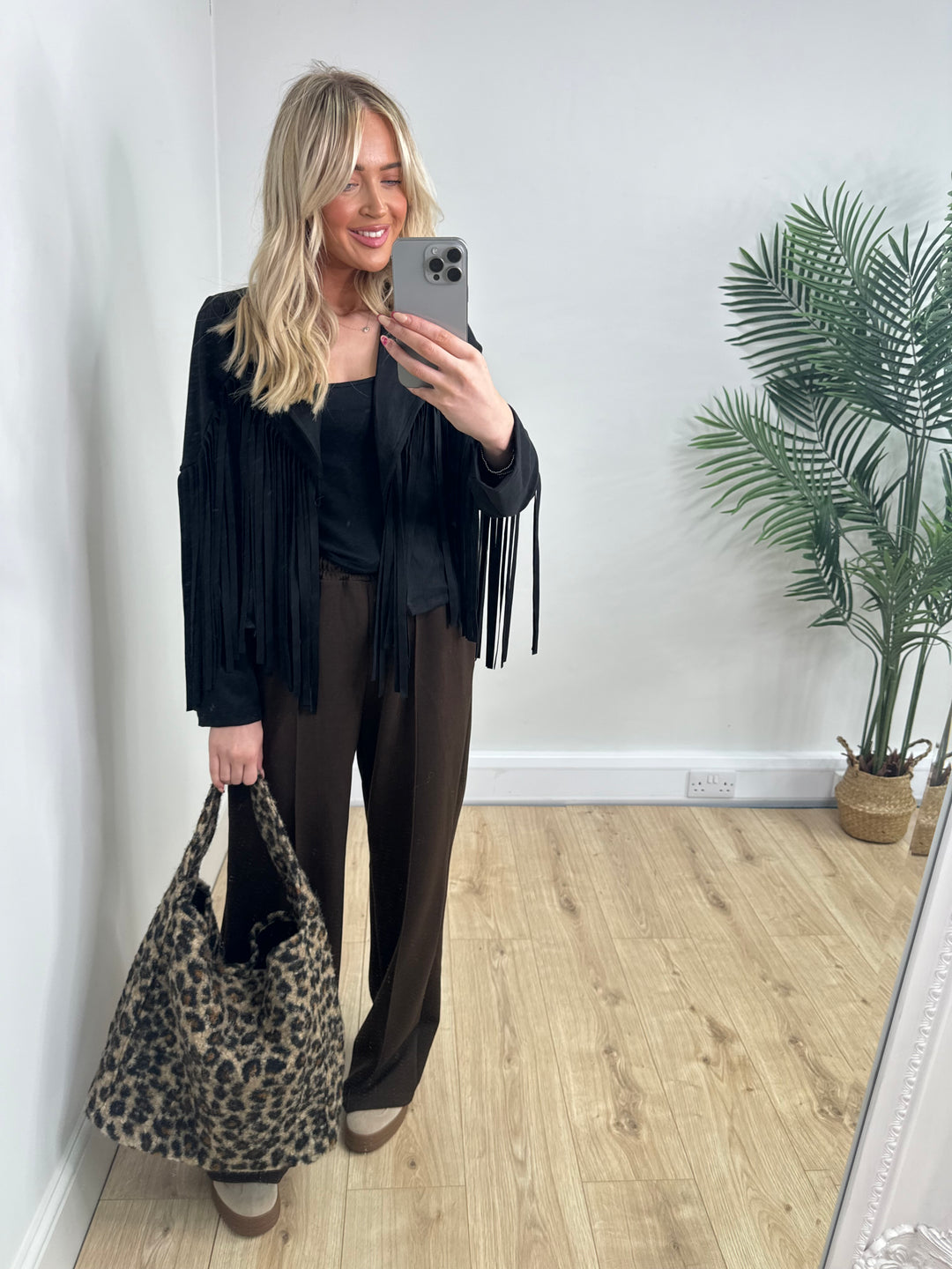 Tassel Jacket - Black