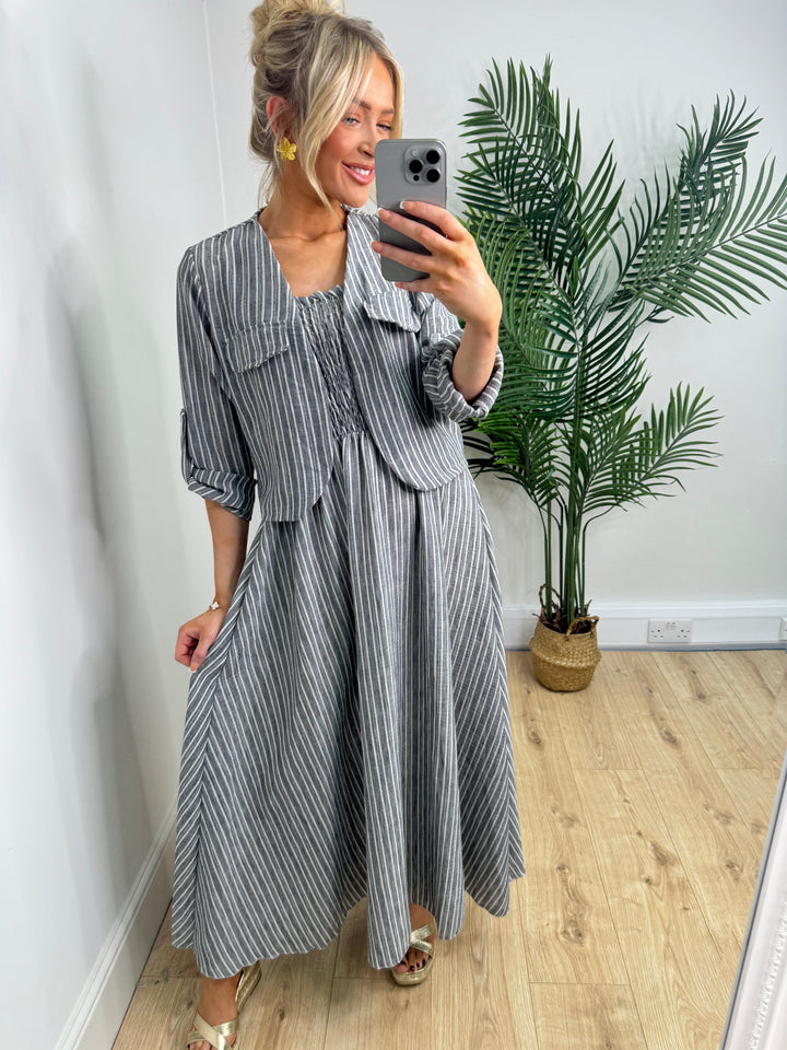 Anais Set - Grey