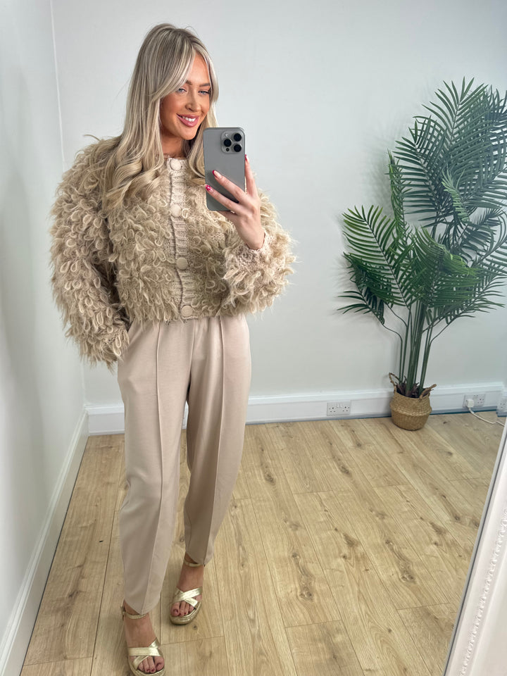 Tuscany Cardigan - Beige