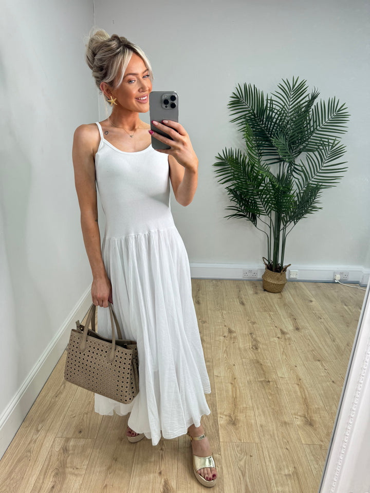 Bronya Dress - White