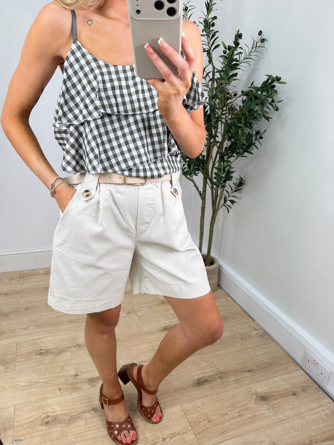 Nancy Belted Magic Shorts