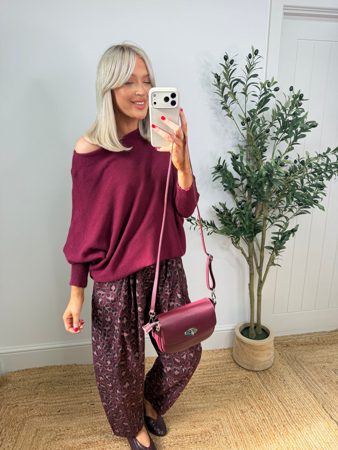 Classic Batwing - Wine