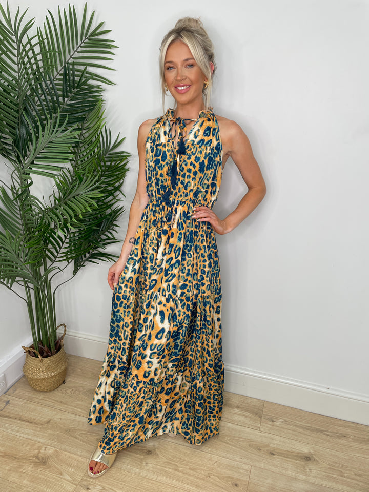 Elsa Leopard Dress