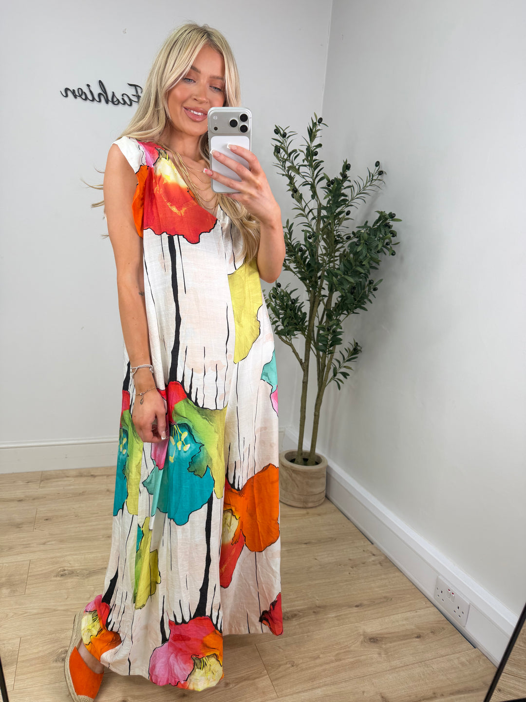 Abstract Jumpsuit