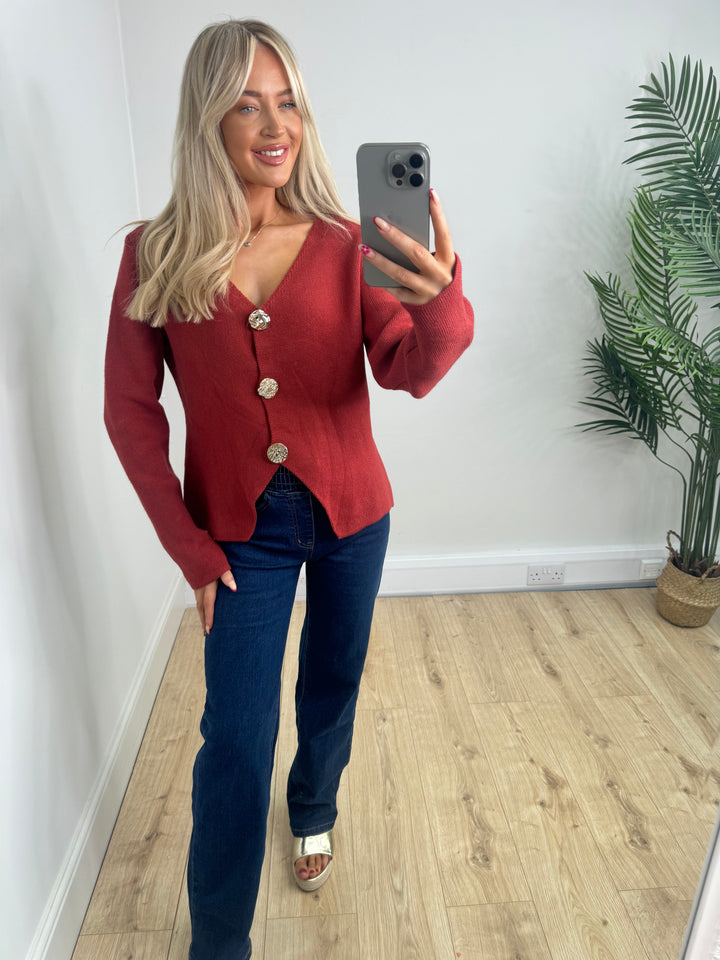 Ophelia Top - Rust