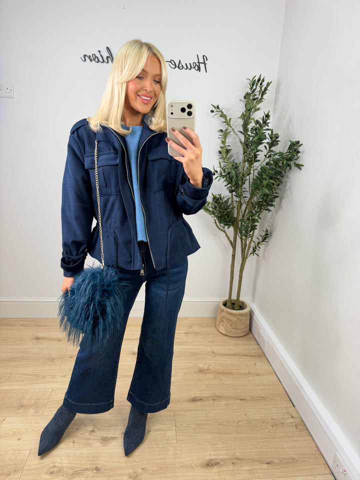 Sophie Cargo Jacket - Navy