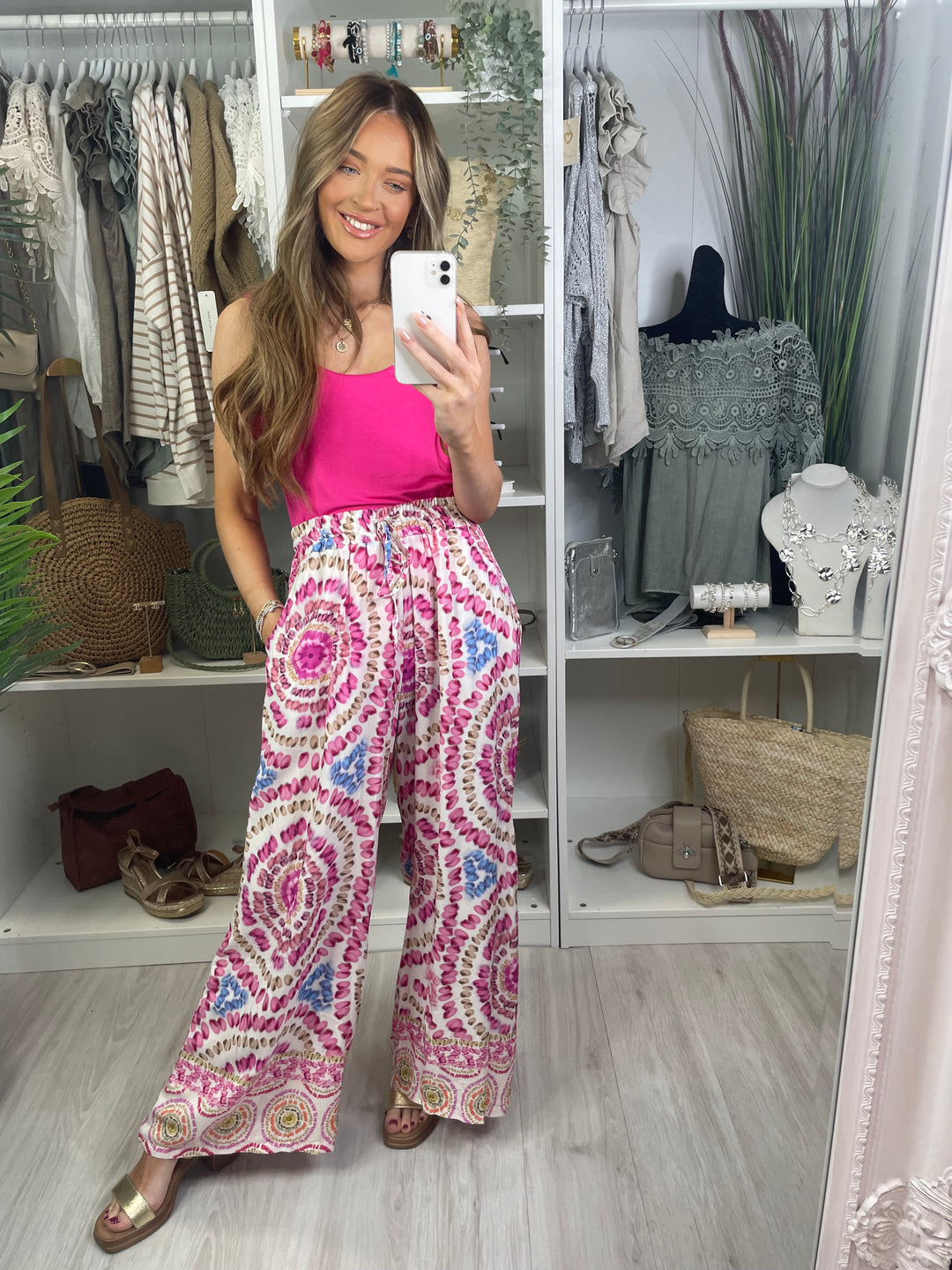 Island Trousers - Pink