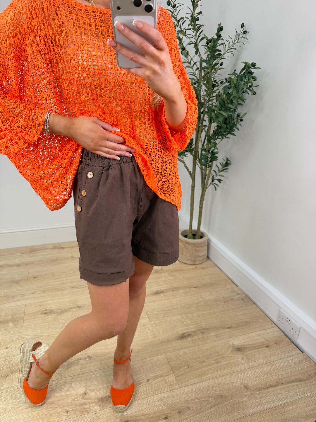 Imogen Magic Shorts - Chocolate