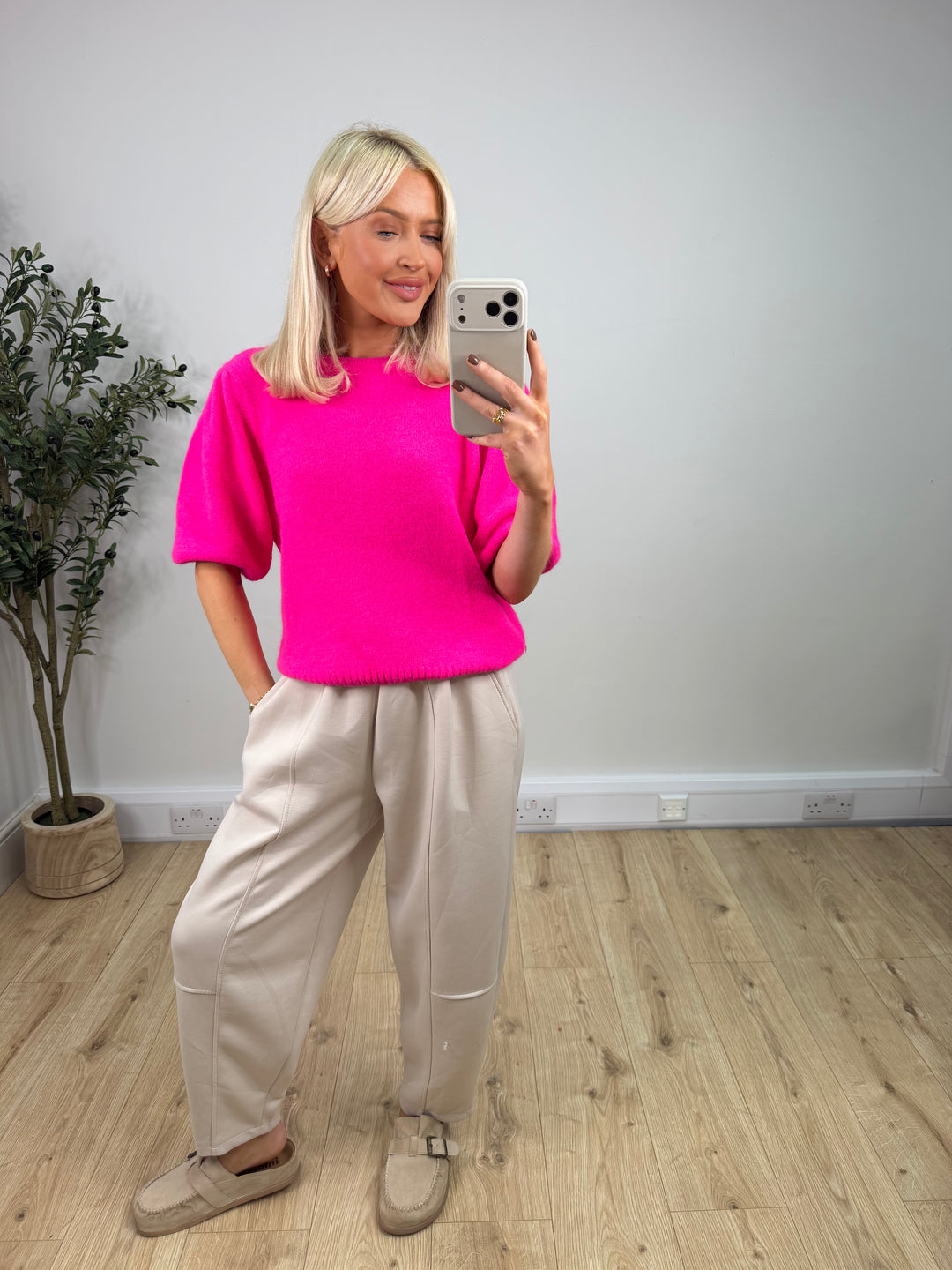 Karina Knit - Barbie Pink