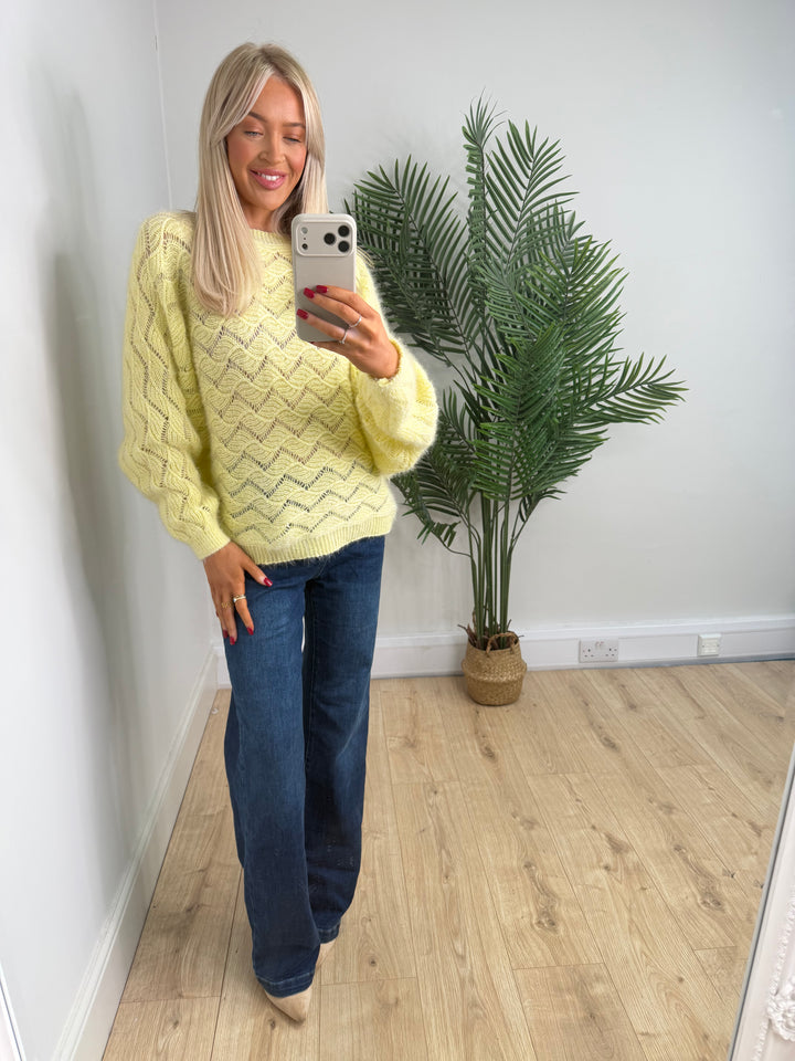 Starie Top - Lemon Yellow