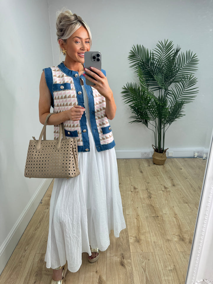Bronya Dress - White