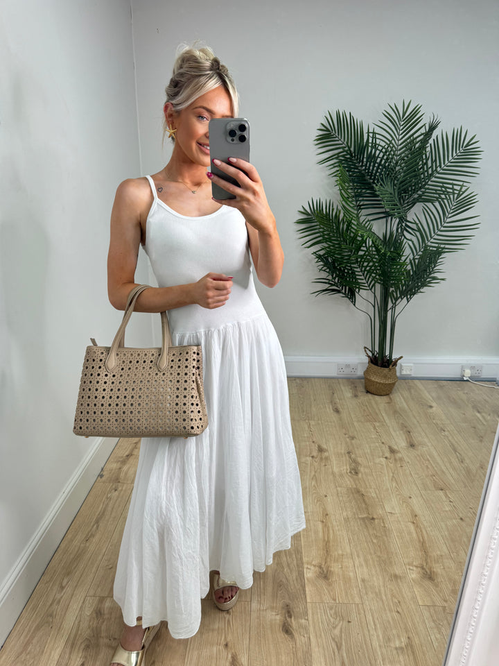Bronya Dress - White