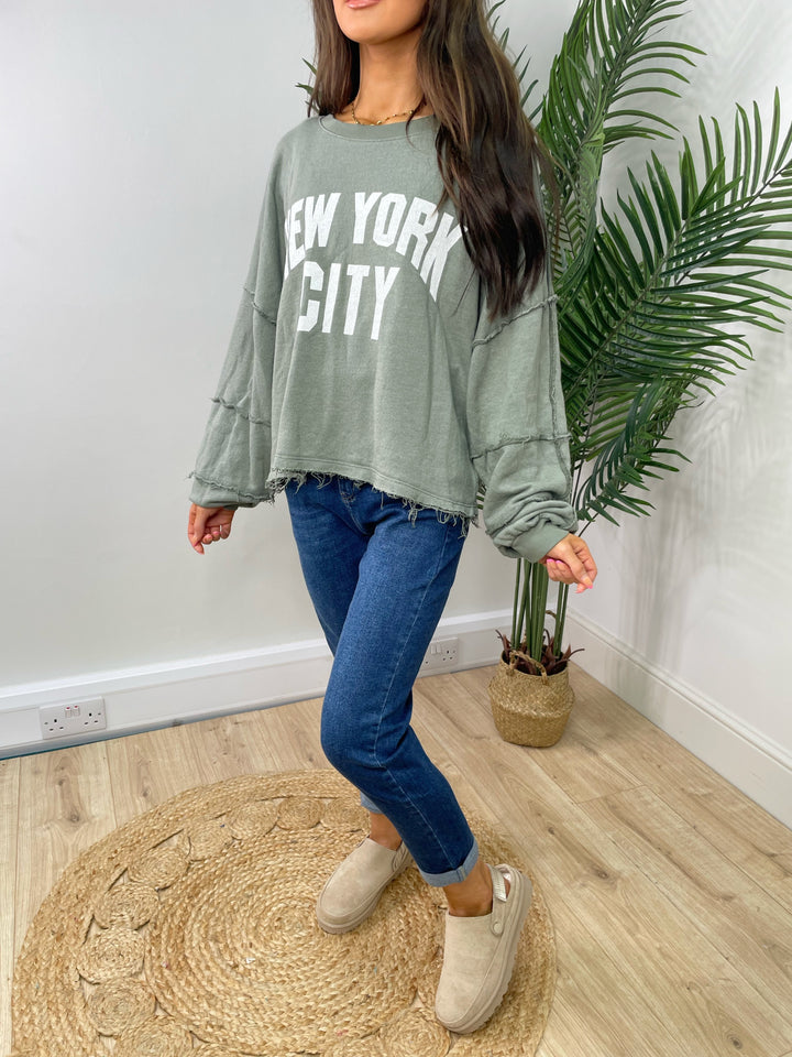 New York Top - Khaki