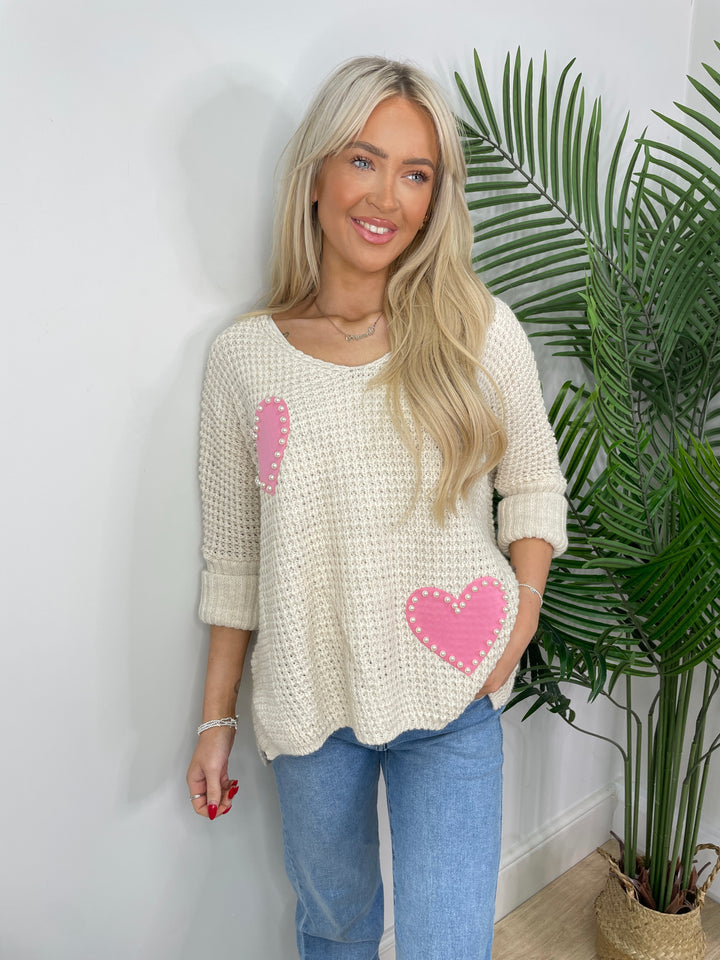 Pearlie Knit - Beige