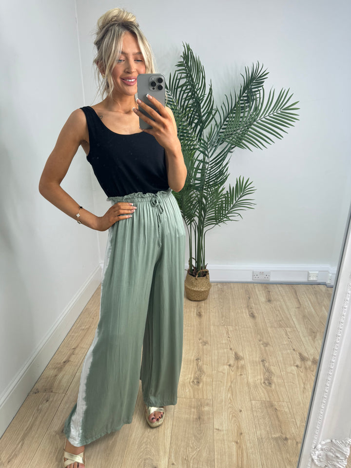Dylan Tiedye Trousers - Khaki