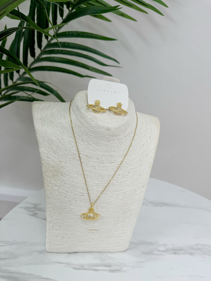 Viv Necklace & Earrings