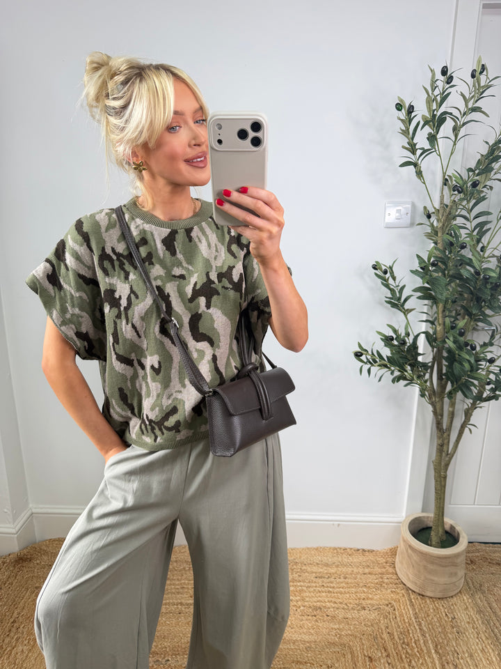 Corelle Camo Knit