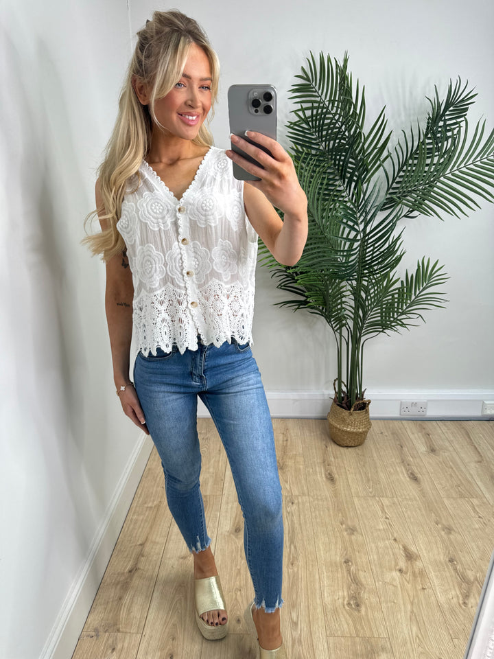 Leonie Top - White