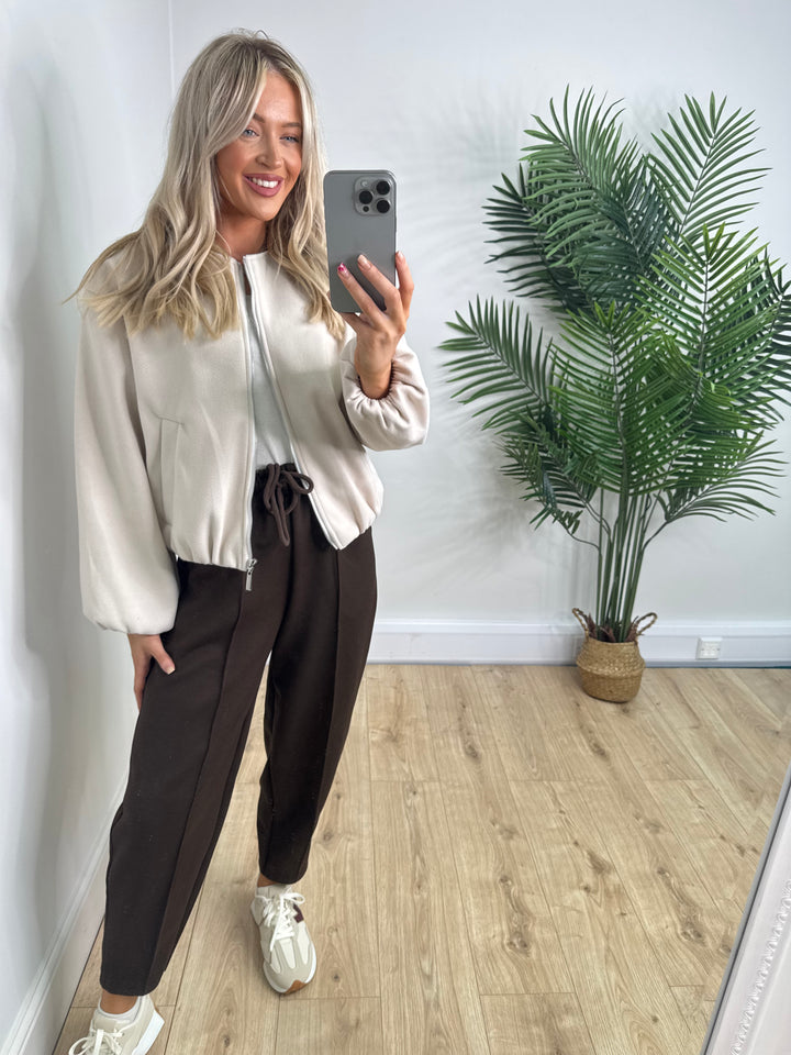 Pippa Bomber - Cream