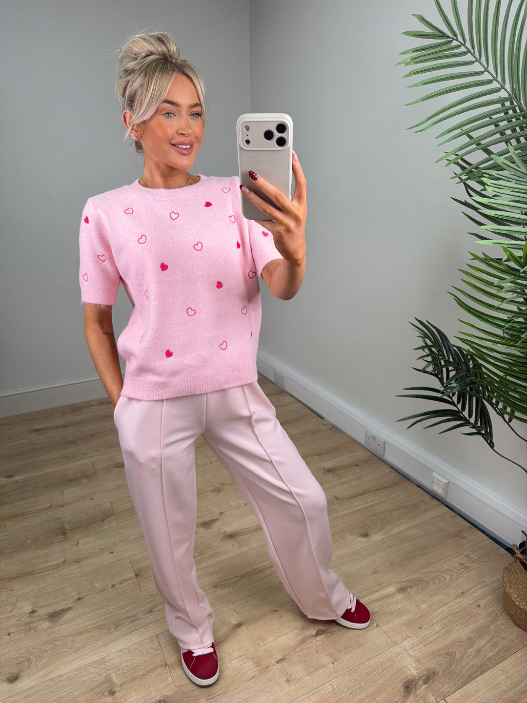 Relax Joggers - Pale Pink