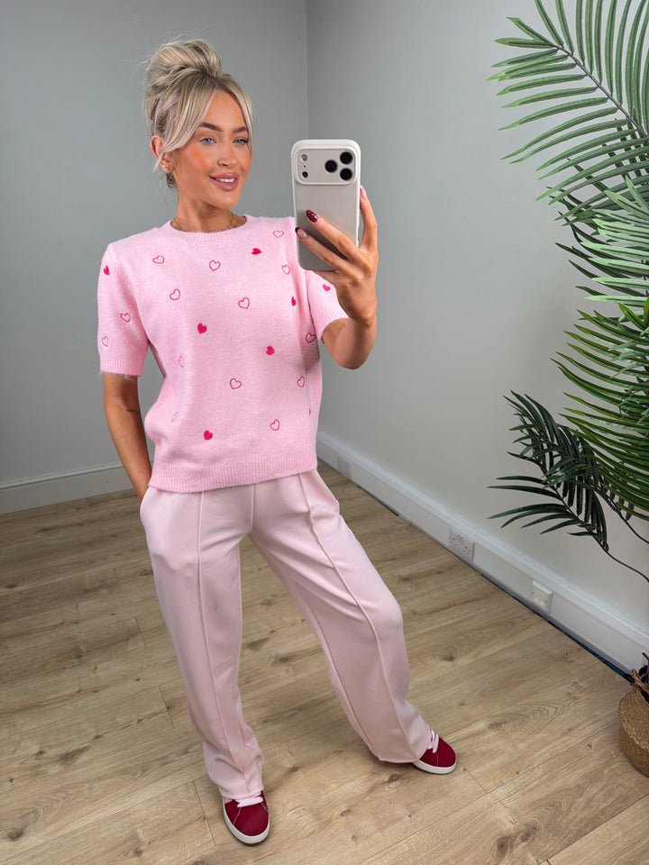 Relax Joggers - Pale Pink