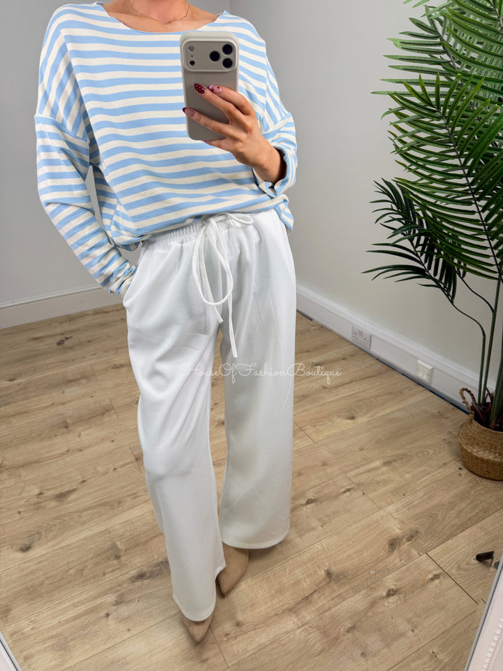 Relax No Seam Joggers - White