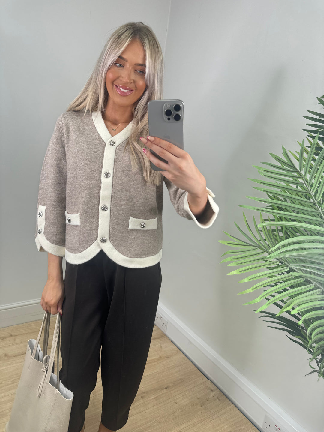 Hallie Cardigan - Mocha