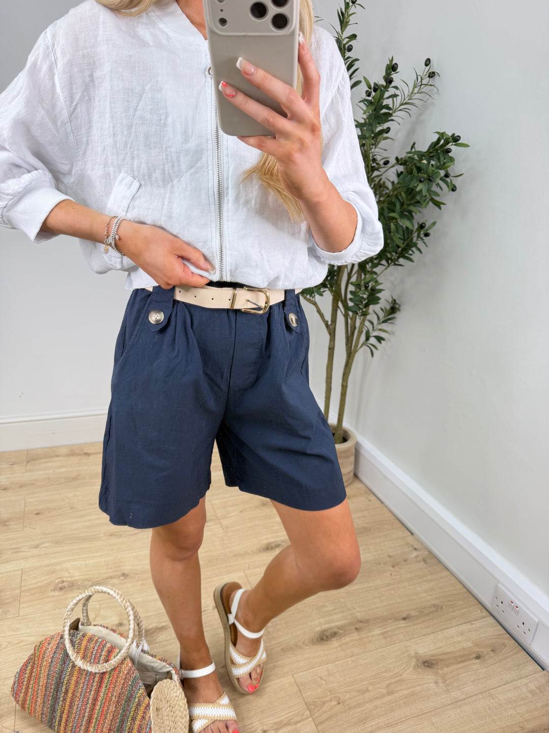 Nancy Belted Magic Shorts