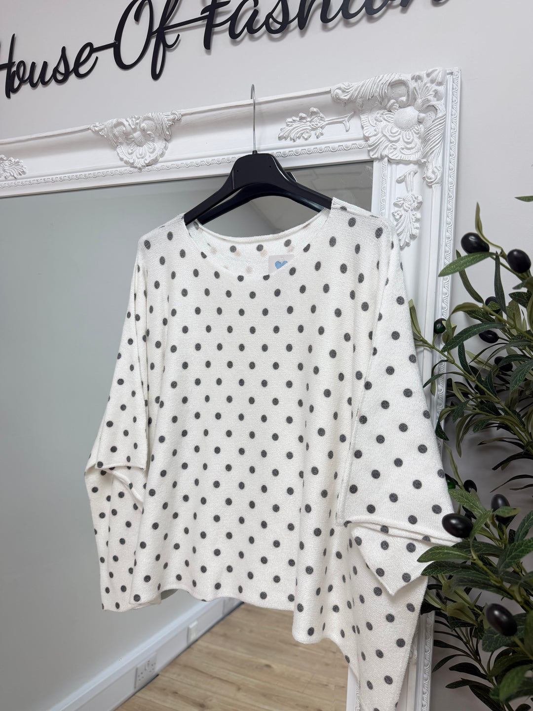 Kennedy Polka Dot Top