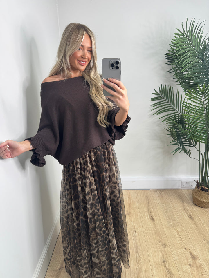 Jess Knit - Chocolate