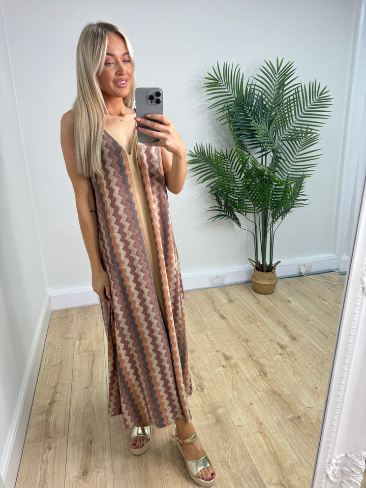 Maldives Dress - Chocolate