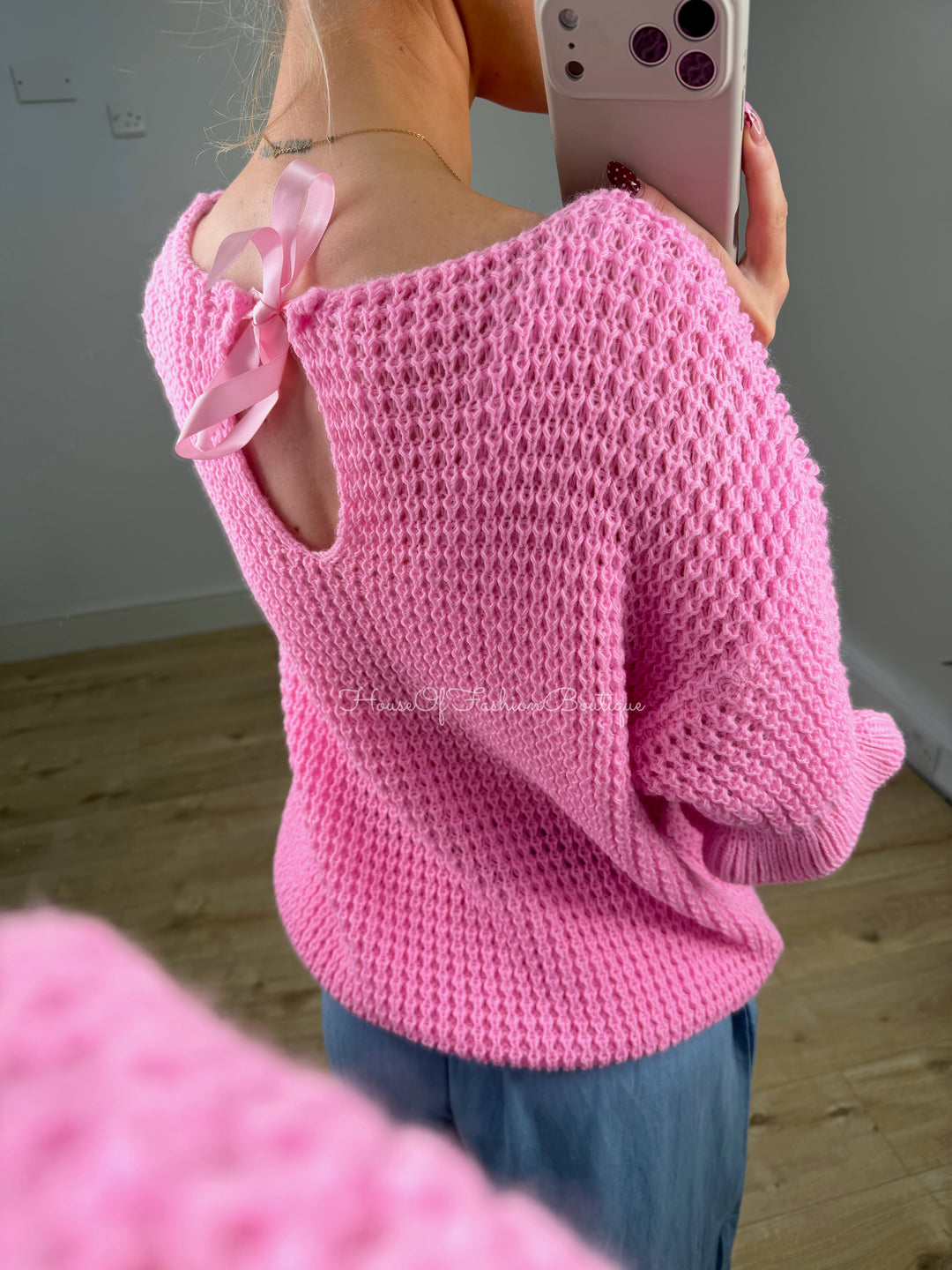 Emerie Frill Top - Candy Pink